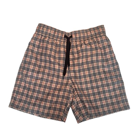 Burberry Other - Burberry Boys Swim Shorts Vintage Nova Check Plaid Size 10 Youth